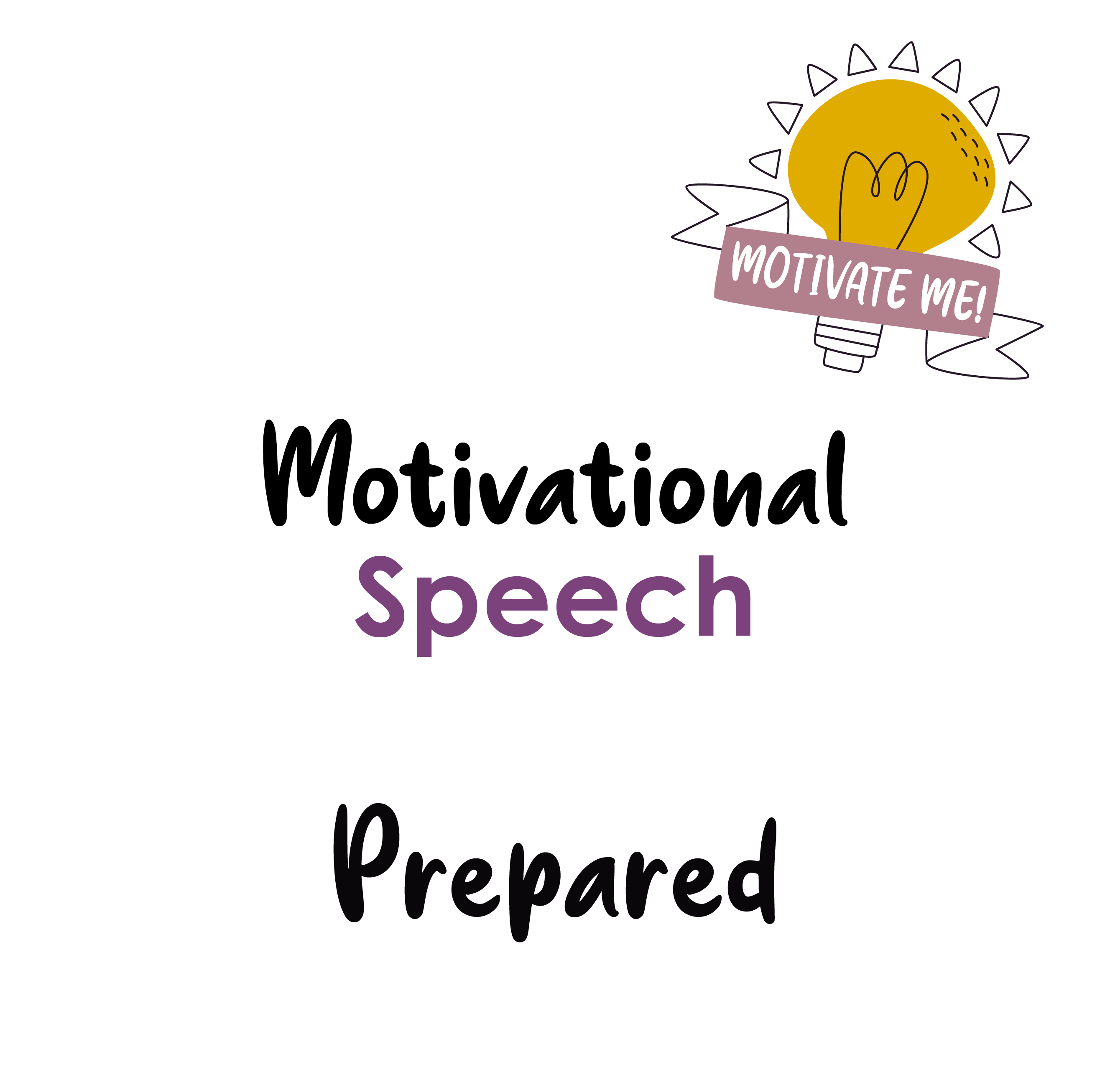 Categories English_V3-43 English Prepared Motivational Speech