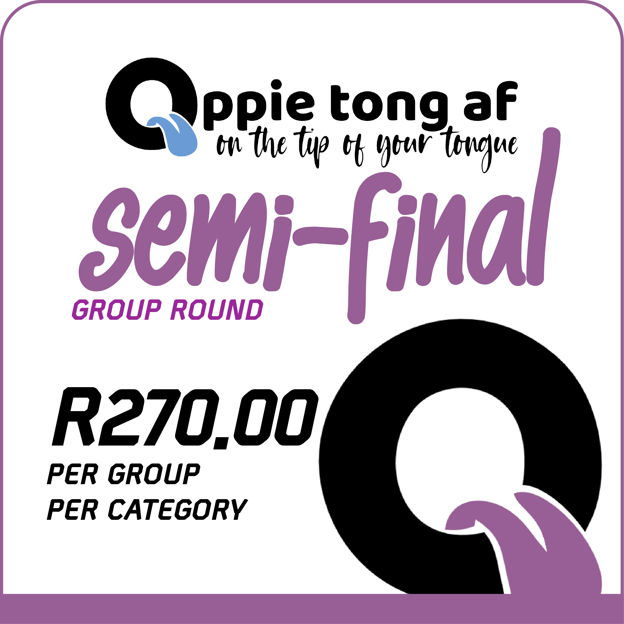 2026 Semi-Final Group Competition Entries